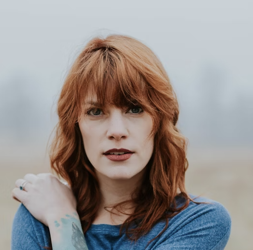 woman with red hair